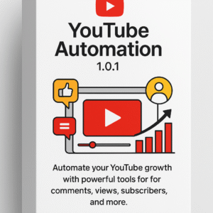 🎥 YouTube Automation Tool 1.0.1 – Grow Fast & Monetize Easily 🚀